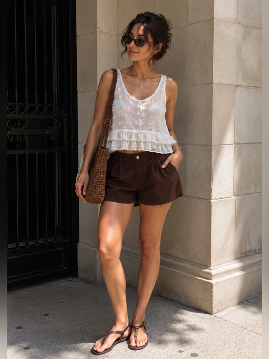 Abercrombie & Fitch Tops - Abercrombie Fitch Ethereal Sheer Ruffle Angel Top Fairy Coquette Boho Romantic M